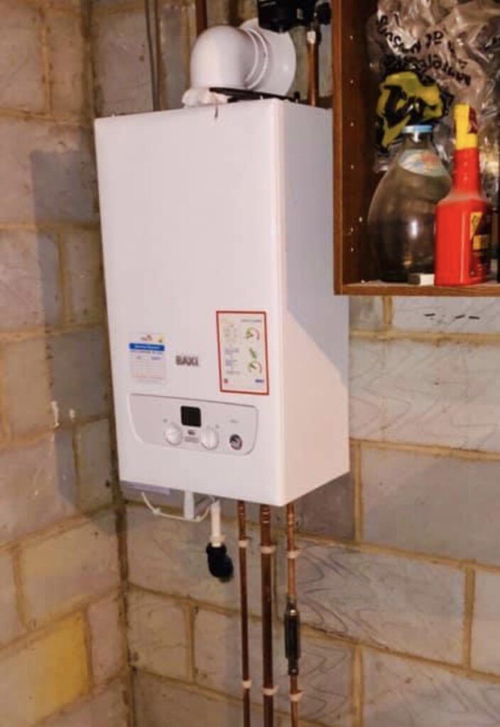 Baxi boiler installation
