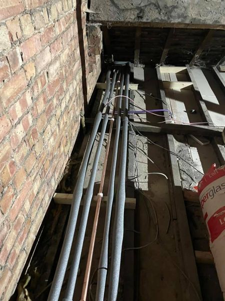 Insulated pipes