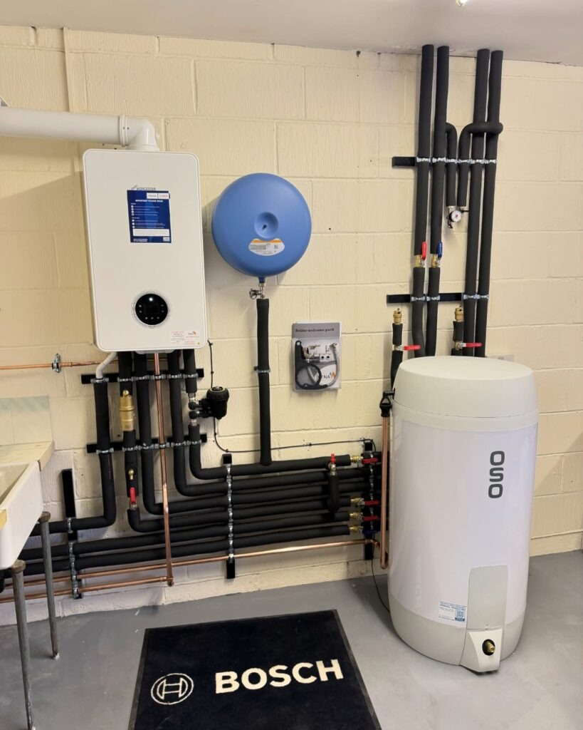 Unvented cylinder OSO cylinder