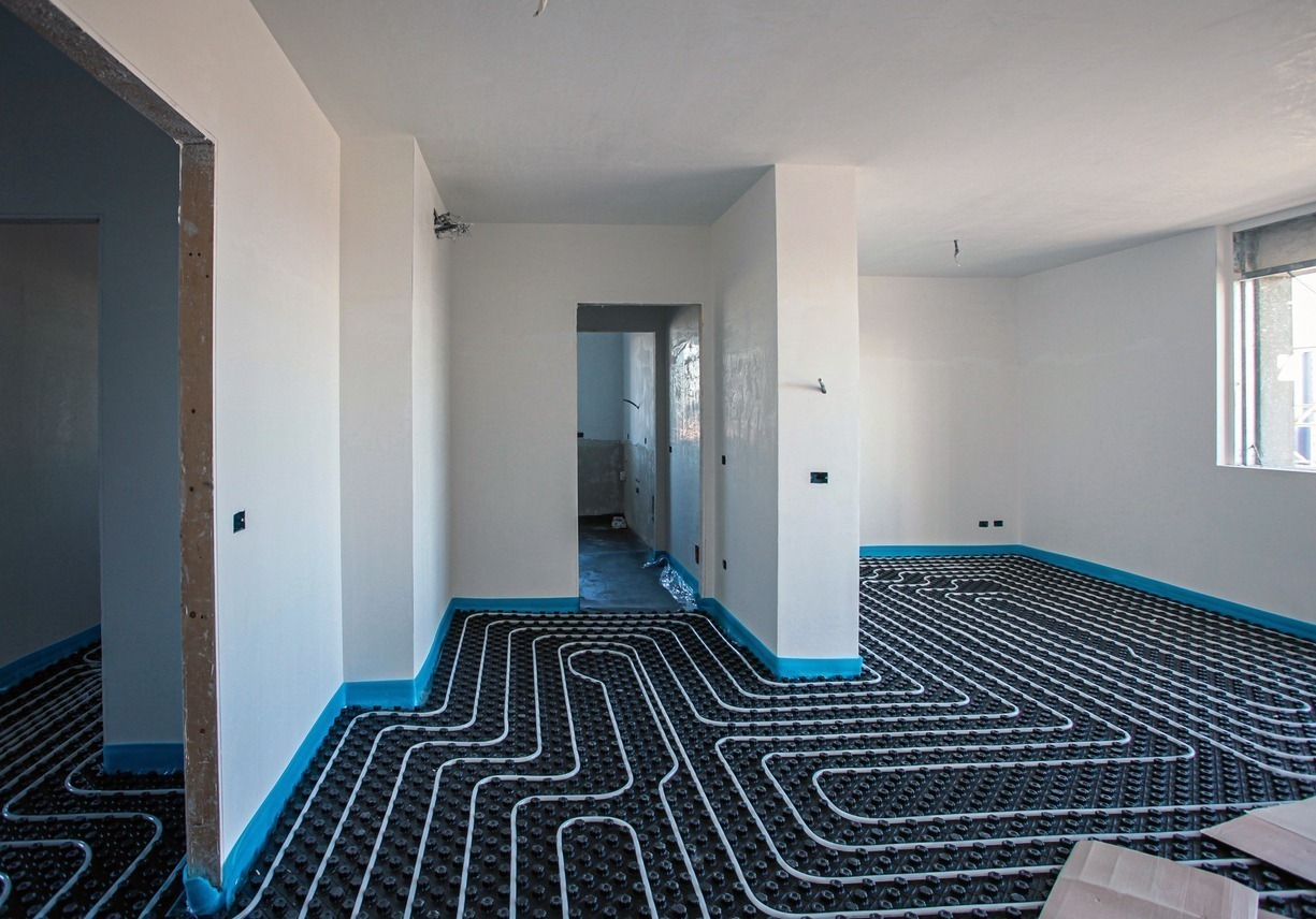 Underfloor heating - Photo by MikeDot on iStock